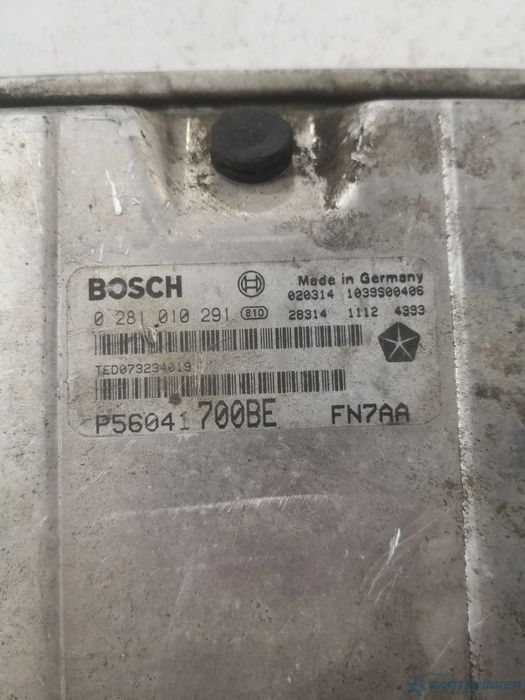 Calculator ECU JEEP CHEROKEE (KJ) [ 2001 - 2008 ] CRD 4x4 (R 425 DOHC) 105KW|143HP BOSCH OEM 0281010291