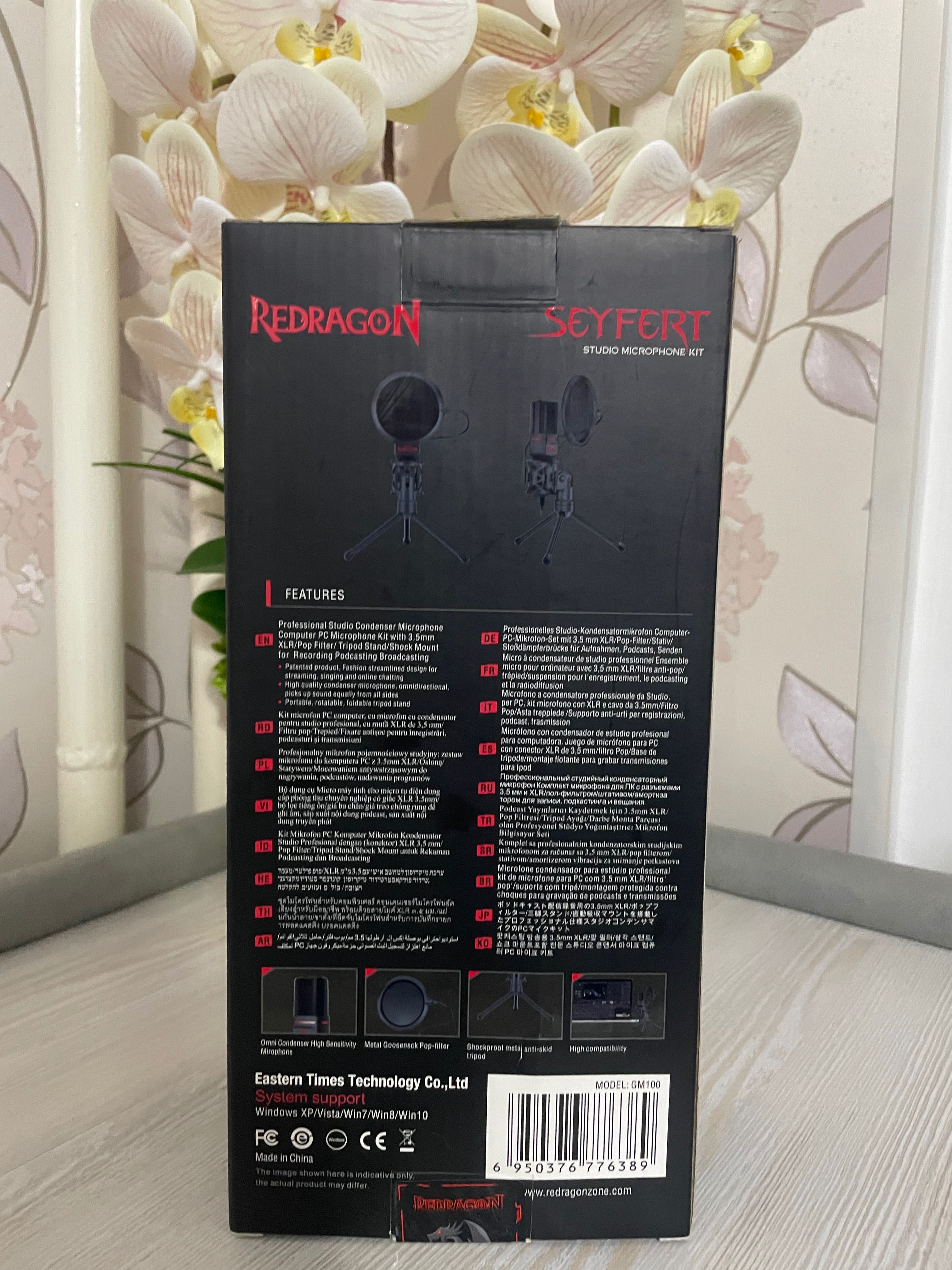 игровой микрофон redragon seyfert