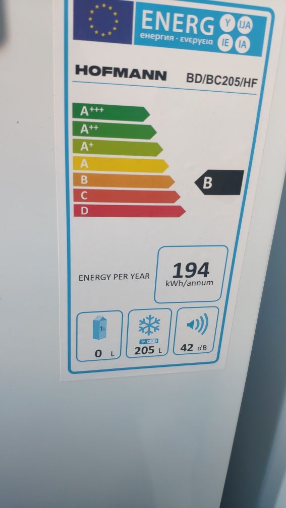 Hofmann BD/BC205HF морозильная камера для дома оптовая цена