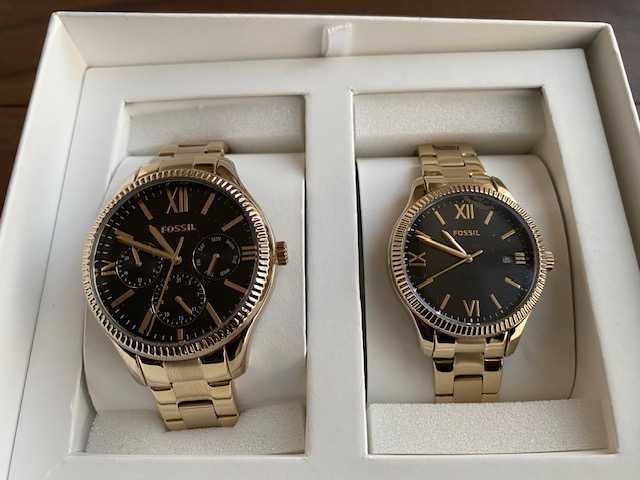 Vand set ceasuri originale Fossil - BQ2829SET noi, cu eticheta
