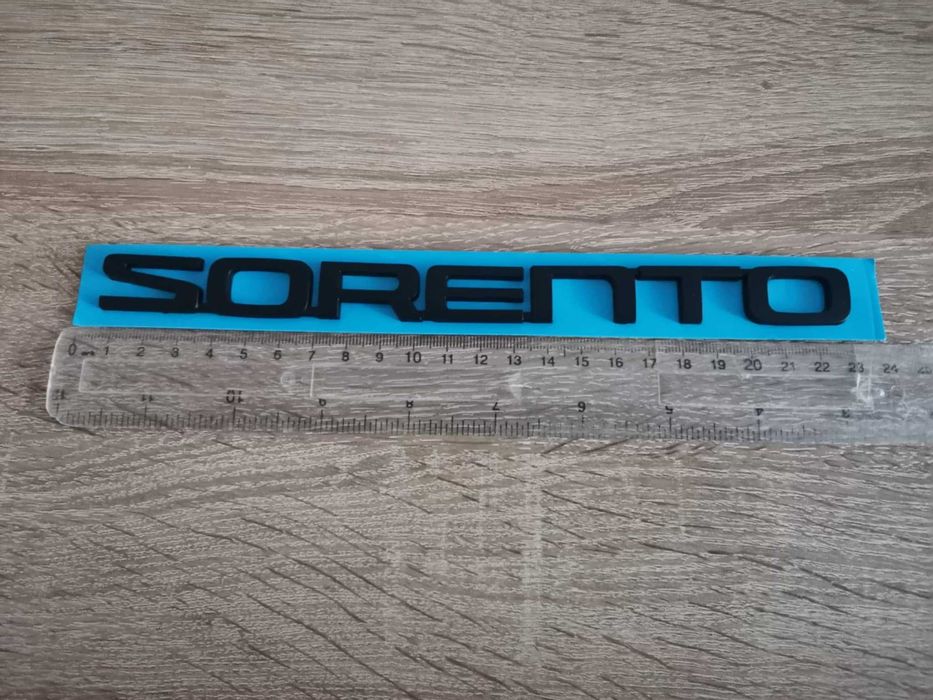 черен надпис Kia Sorento Киа Соренто