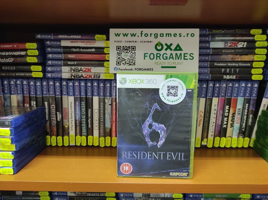Joc Xbox Resident evil 6 Xbox 360 Forgames.ro