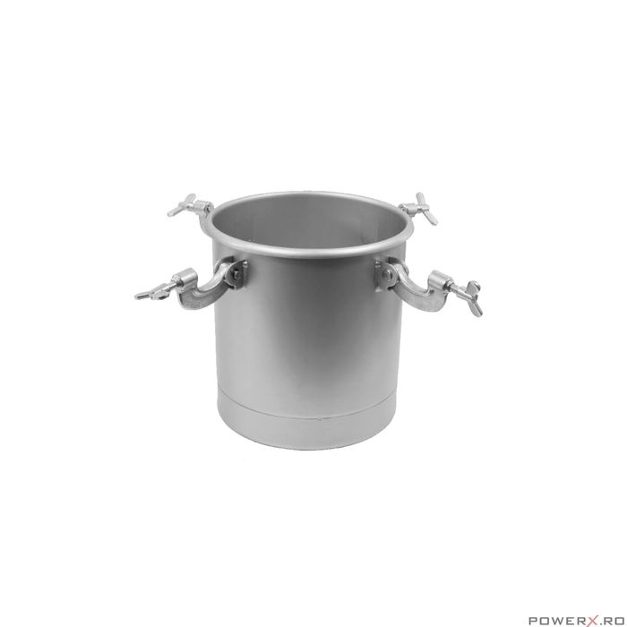 Pistol de vopsit pneumatic cu vas sub presiune separat de 10 litri,