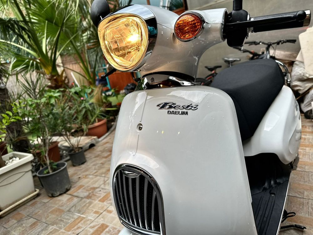 мотор vespa daelim besbi 125 четиритактов