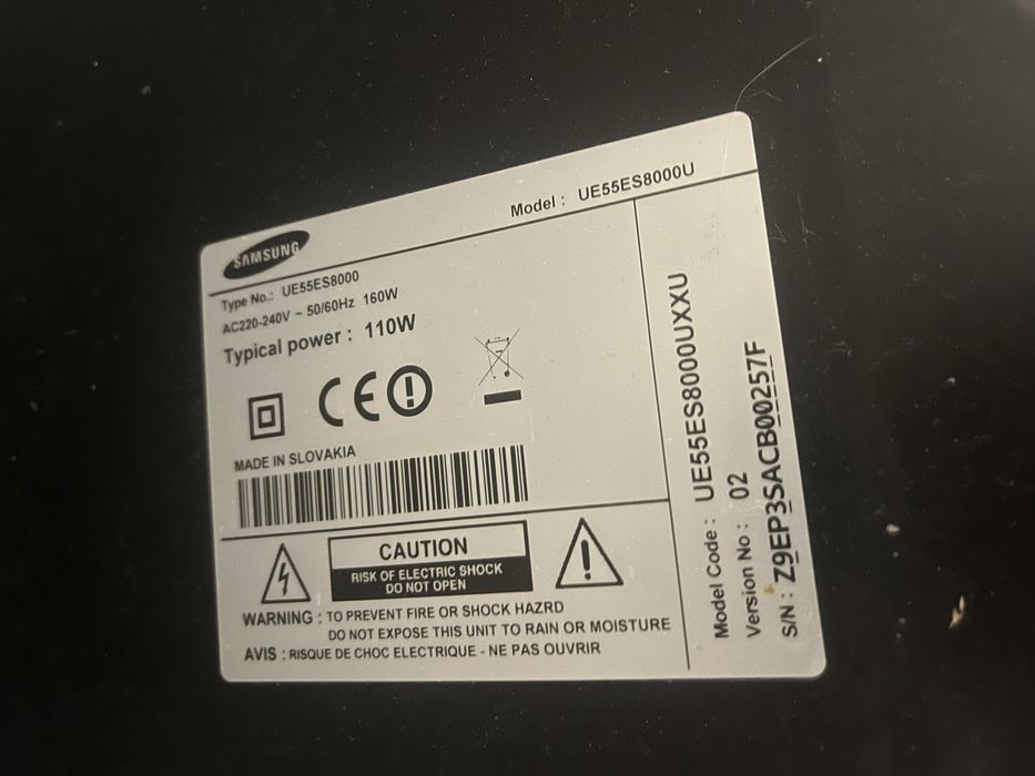 Tv smart samsung UE55ES800032