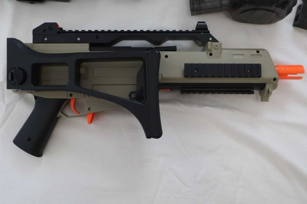 продавам Gel Blaster G36C стреля с орбизи 90 лев