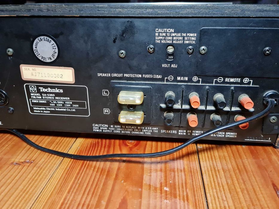 Technics SA-5360 AM/FM vintage Stereo Receiver (1976-77)