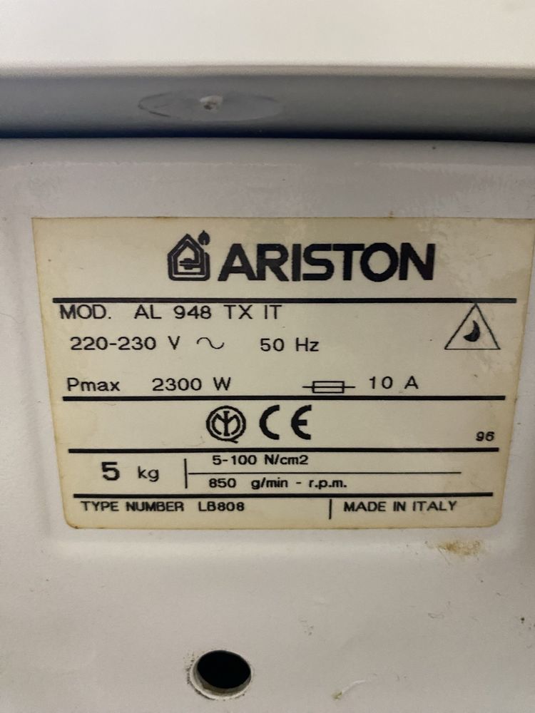 Пералня Ariston AL948TX