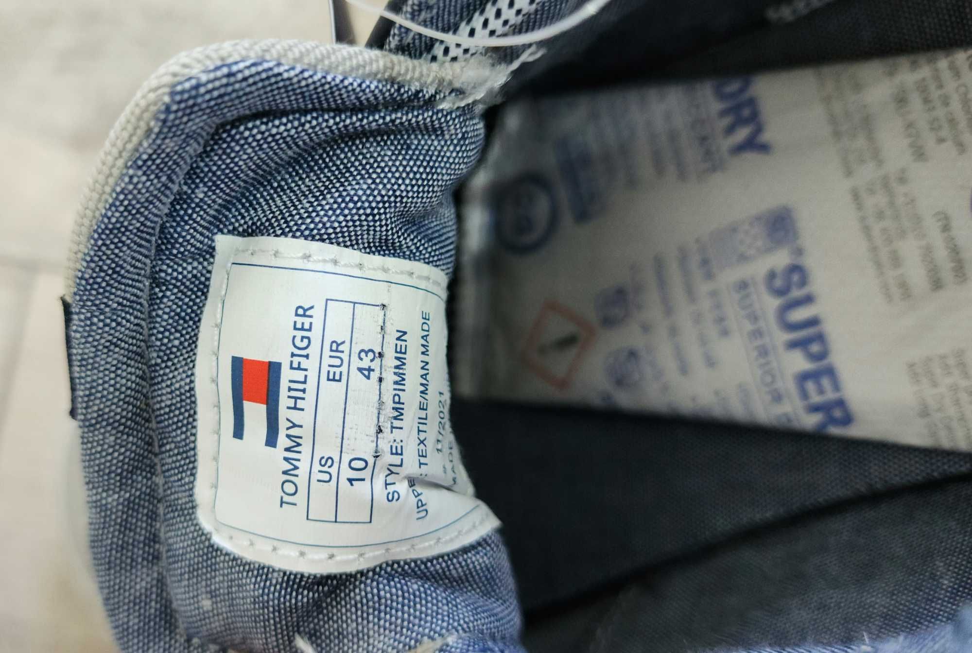Мужские кеды Tommy Hilfiger, 43 размер, оригинал