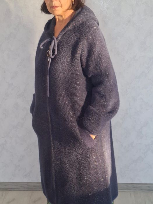 Новое Пальто ткань Альпака