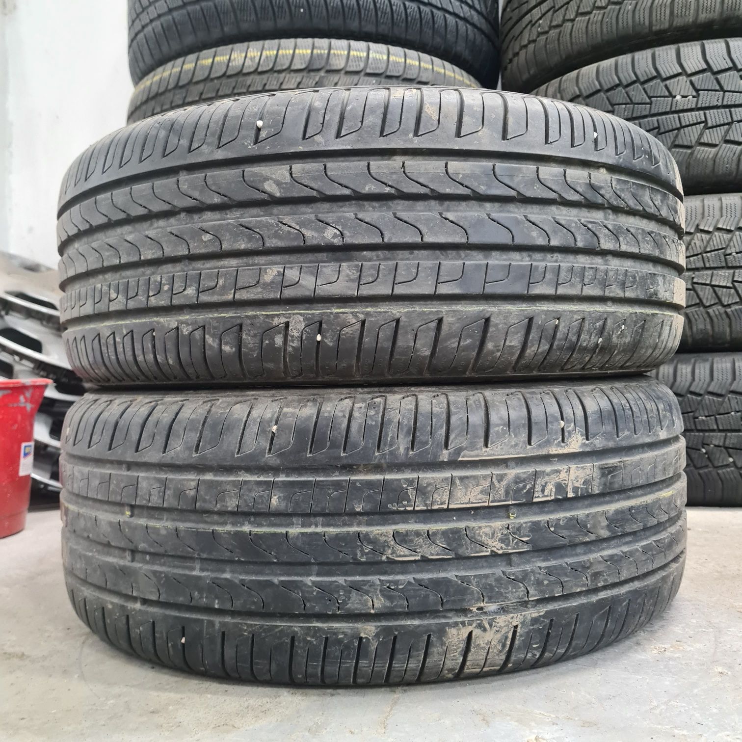 2x 215/45/18 PIRELLI DOT 2018 PROFIL 7MM CA NOI Stare impecabila