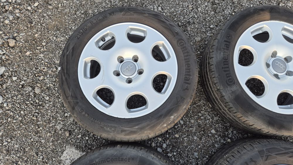 Оригинални джанти Ауди 5/112 Audi A4 5x112

Употребявани, Шумен