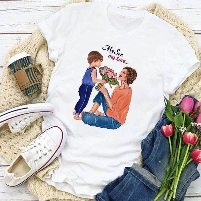 Tricou mama și fiu.