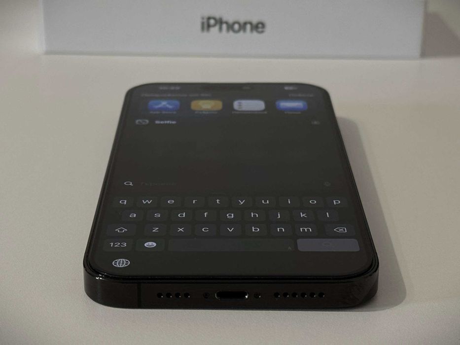 Бартер! iPhone 14 Pro Max Space Black (Черен) 87% Батерия.