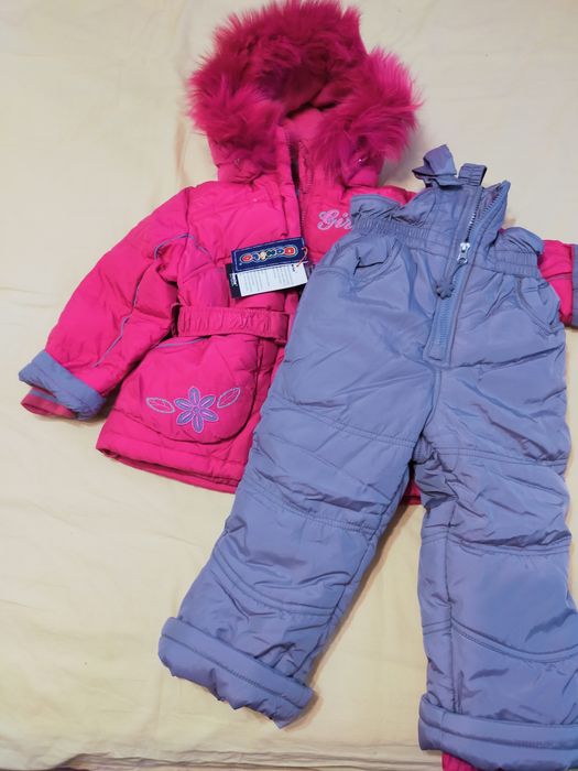 Зимний костюм, плащ