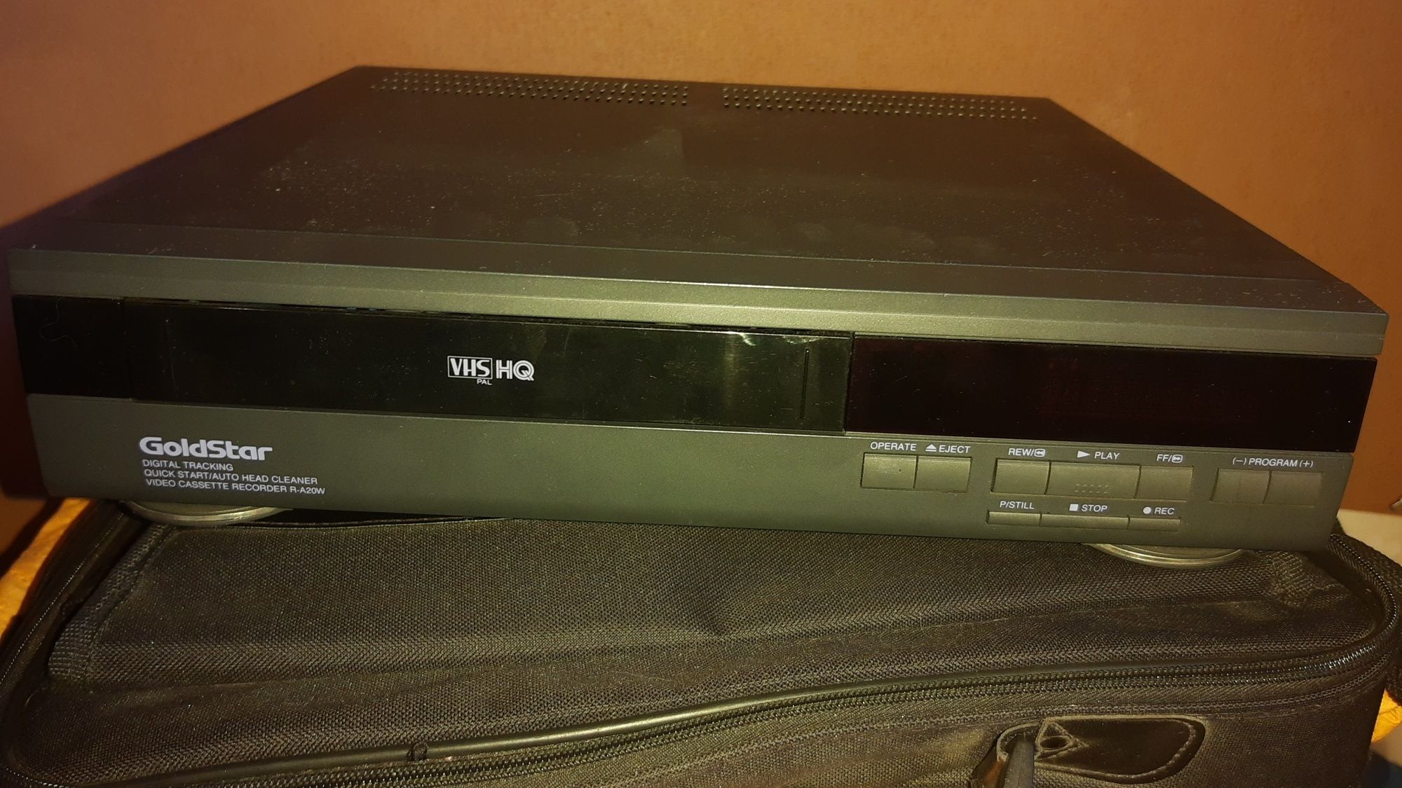 Video cassette player Goldstar. Рядък модел , ползвано веднъж