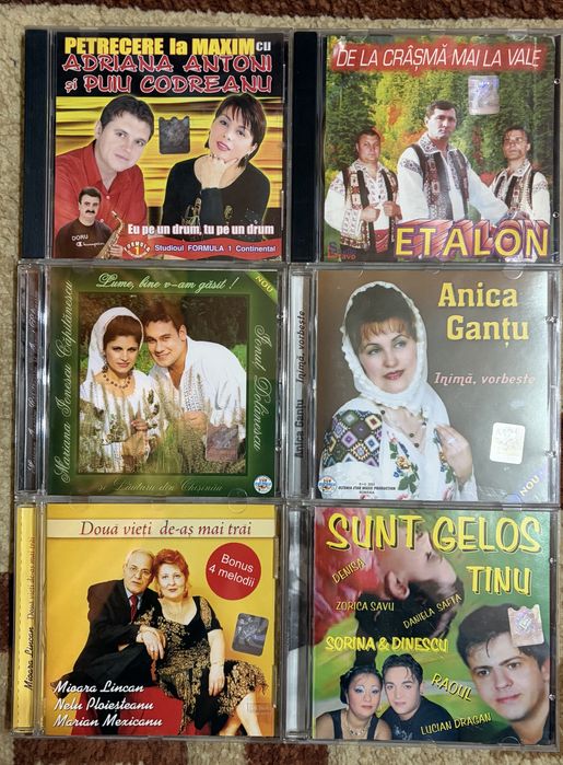 CD original muzica populara veche anii 1990-2000