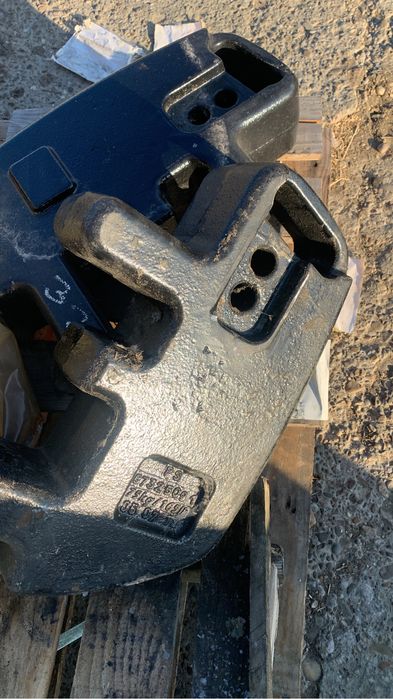 Intercoler case steiger, greutati frontale