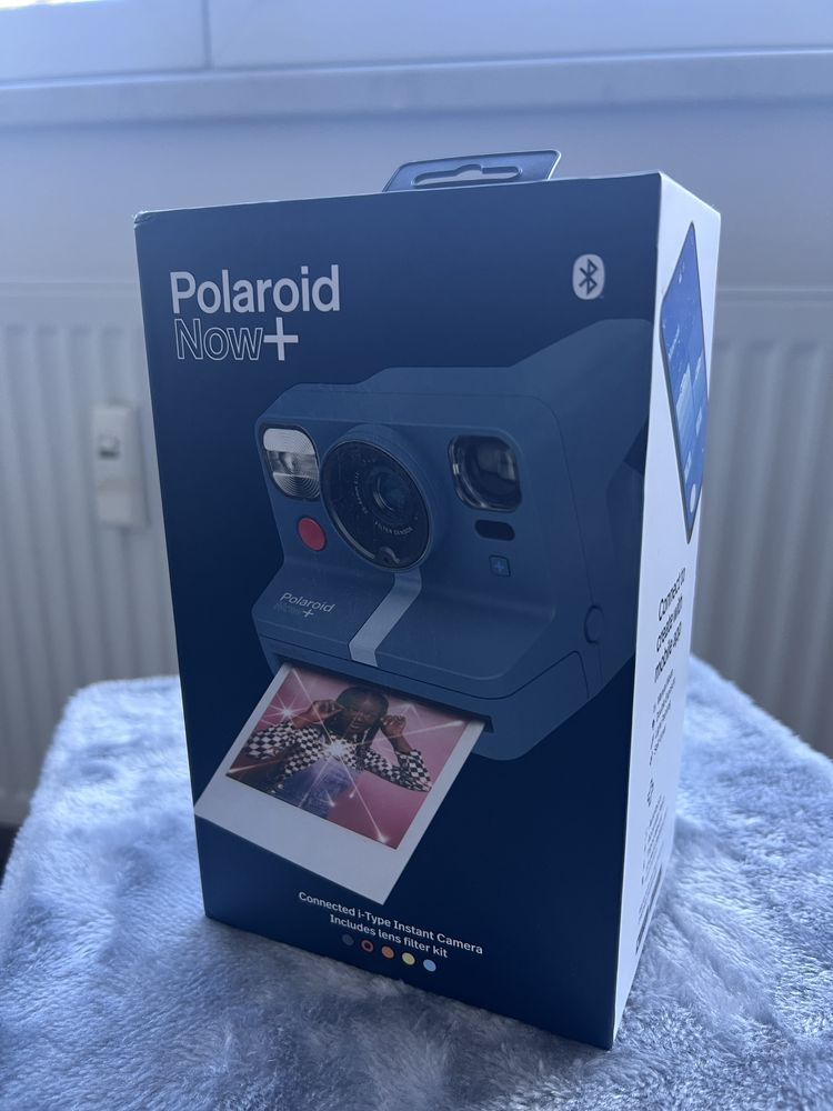 Aparat foto Polaroid Now+ (blue gray)  nou