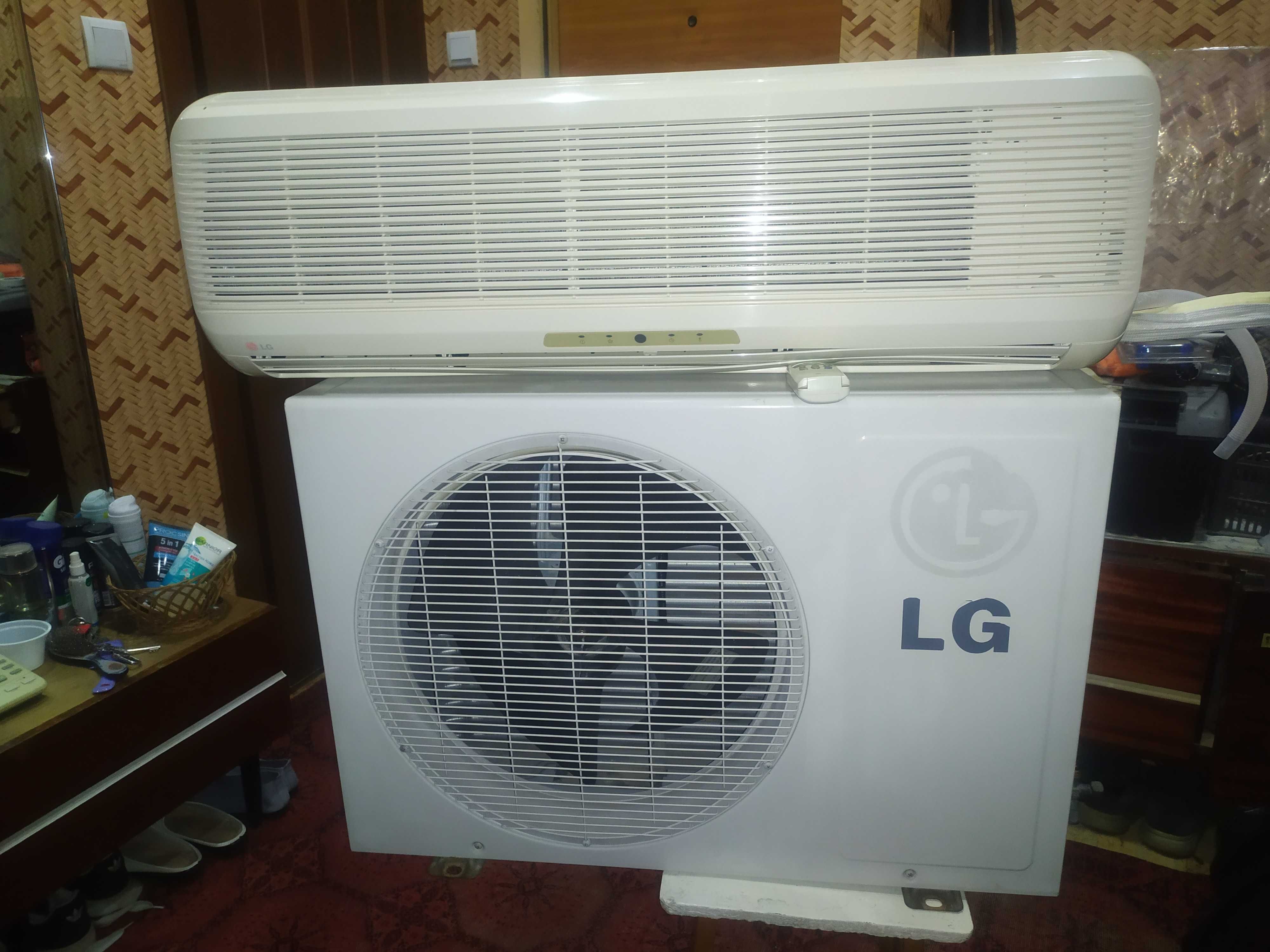 LG кондиционер 18 в хорошем состоянии корейской сборки