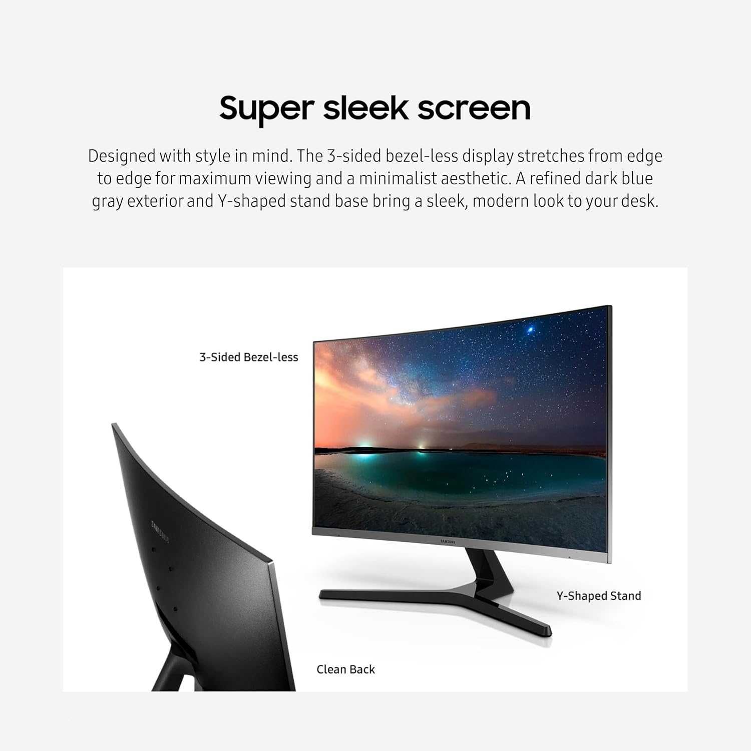 [НОВЫЙ] Монитор Samsung 32" LC32R500FHMXZN FHD 75Hz Curved