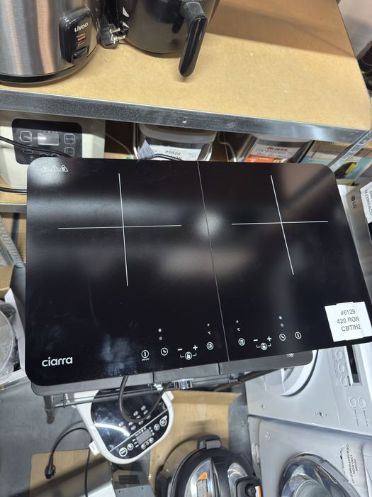 Plită cu inducție dublă Ciarra CBTIH2