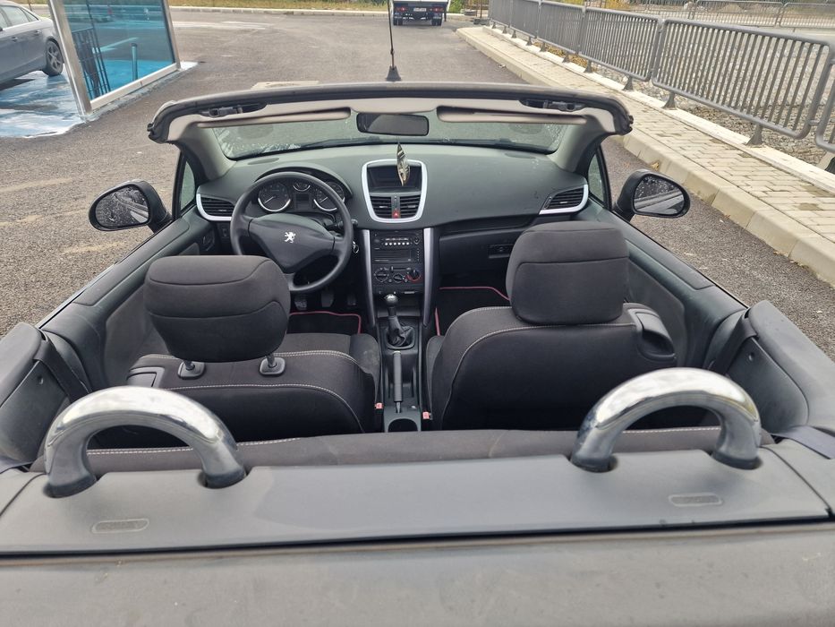 Peugeot 207 CC decapotabilă 1.6 benzină 115.000 km 2007
