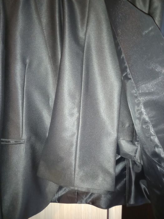 Costum negru bărbați mărimea 52