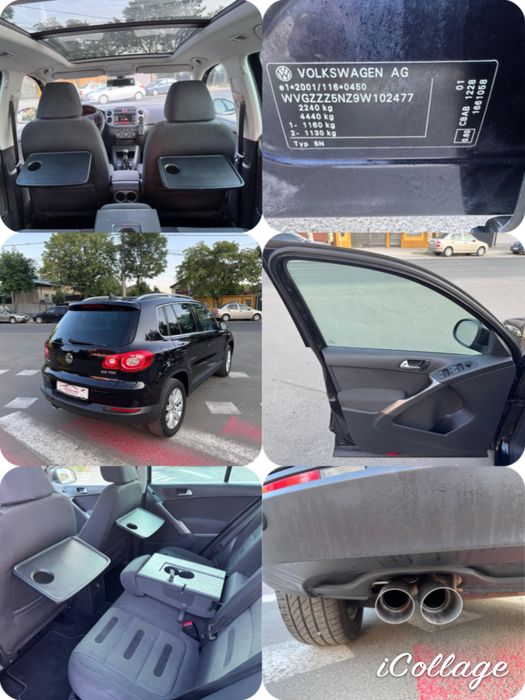 Vw Tiguan 4 Motion XENON 2.0 TDI Euro 5 Camera Panoramic Park Assist