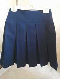 Школьная  форма,юбка новая( синяя)