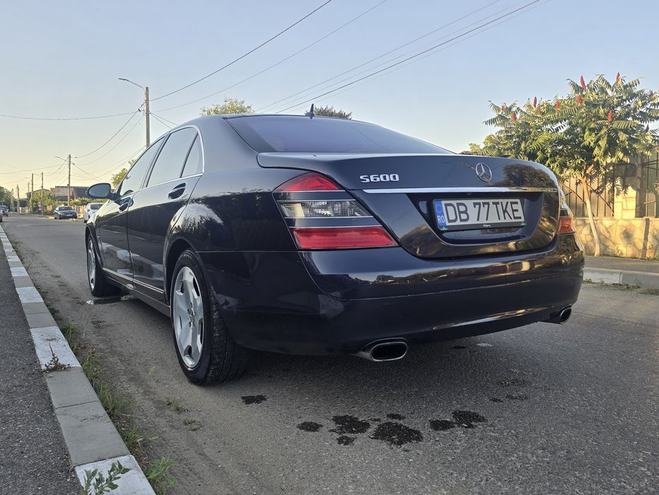 Mercedes S600 V12-Biturbo 517cp 830nm. FISCAL PE LOC