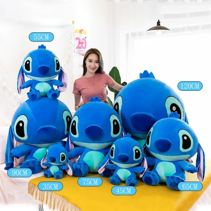 Jucarie de plus, Lilo & Stitch, toate dimensiunile, roz, albastru, NOI