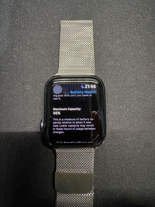 Apple Watch SE 2 (2022) 44mm - 96% sanatate, negociabil