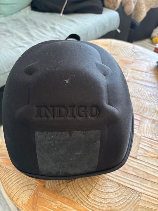 Indigo Ski Helmet Consulter with Snake Design