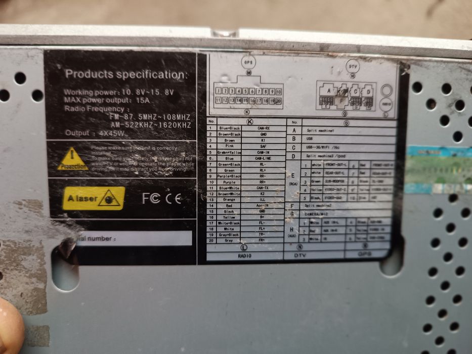 Navigație originală GPS android 4gb ram