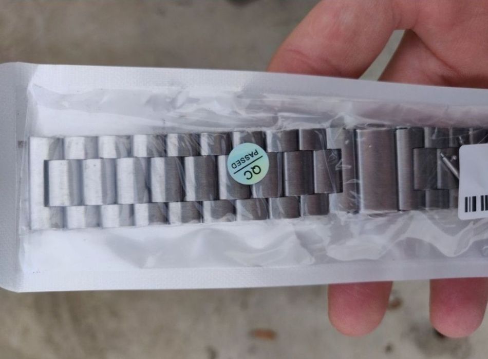 Curea metalica metal inox gri argintie 22 22mm noua Seiko tissot