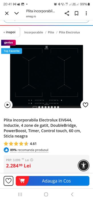Plita Electrolux