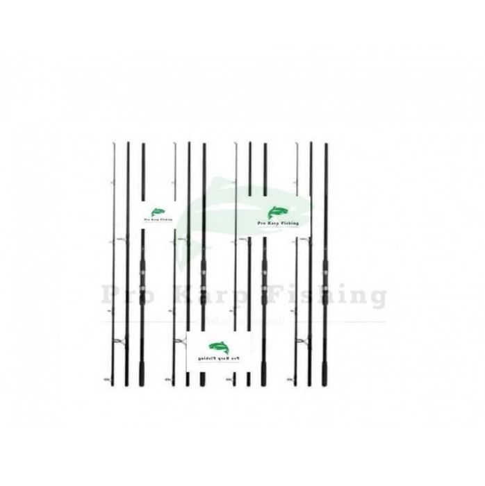 Set 4 Lansete Diamant Alb Next Carp, 3.5 Lbs, Carbon 80 %-3.9m-