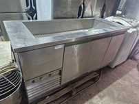 Dulap frigorific inox cu vitrina, stare foarte buna