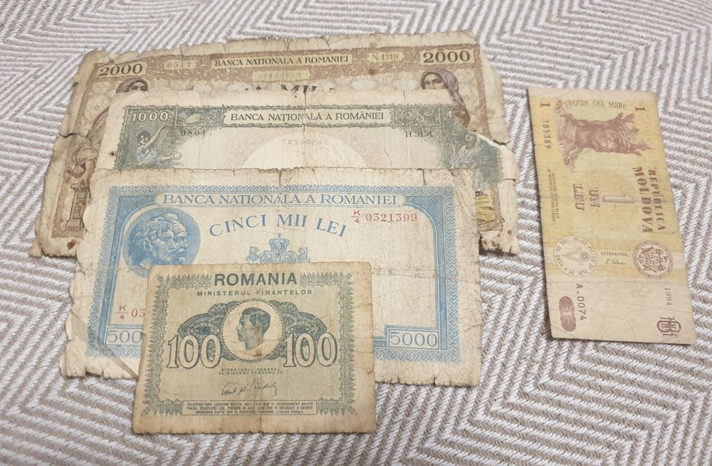 Loturi bancnote romanesti