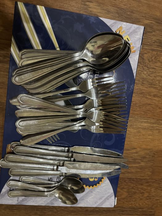 Столовые Ложки вилки чайные ложки ножи