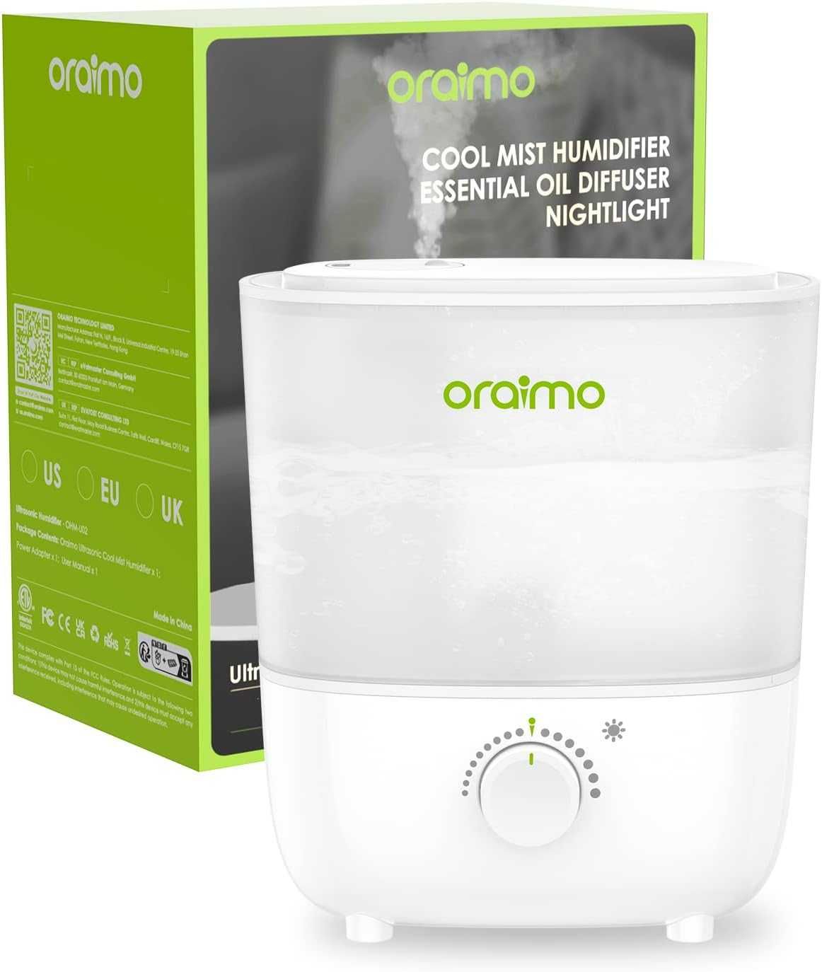 Овлажнители Oraimo 2.5 литра с ЛЕД светлина