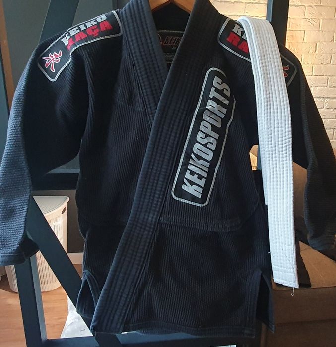 Кимоно черное детское для джиу джитсу bjj keiko кейко