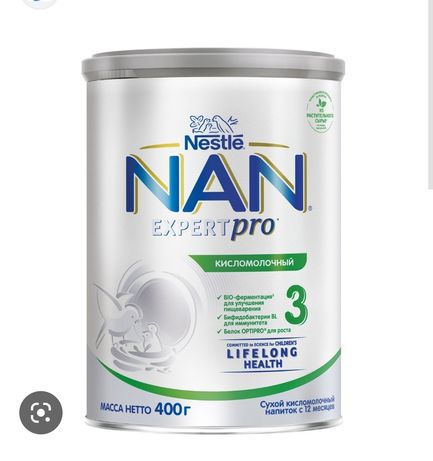 Смесь кисломолочная Nan 3