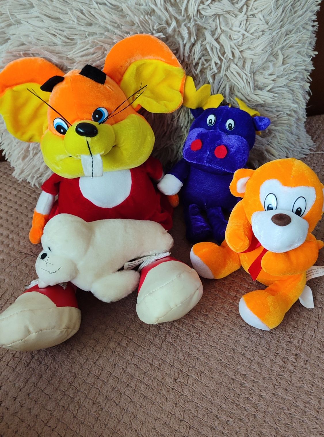 Плюшени играчки .