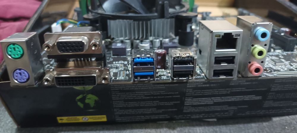Kit Placa Asus H110M-K+Intel Core I5 7500 3.4ghz+8GB ddr4+Cooler 1151