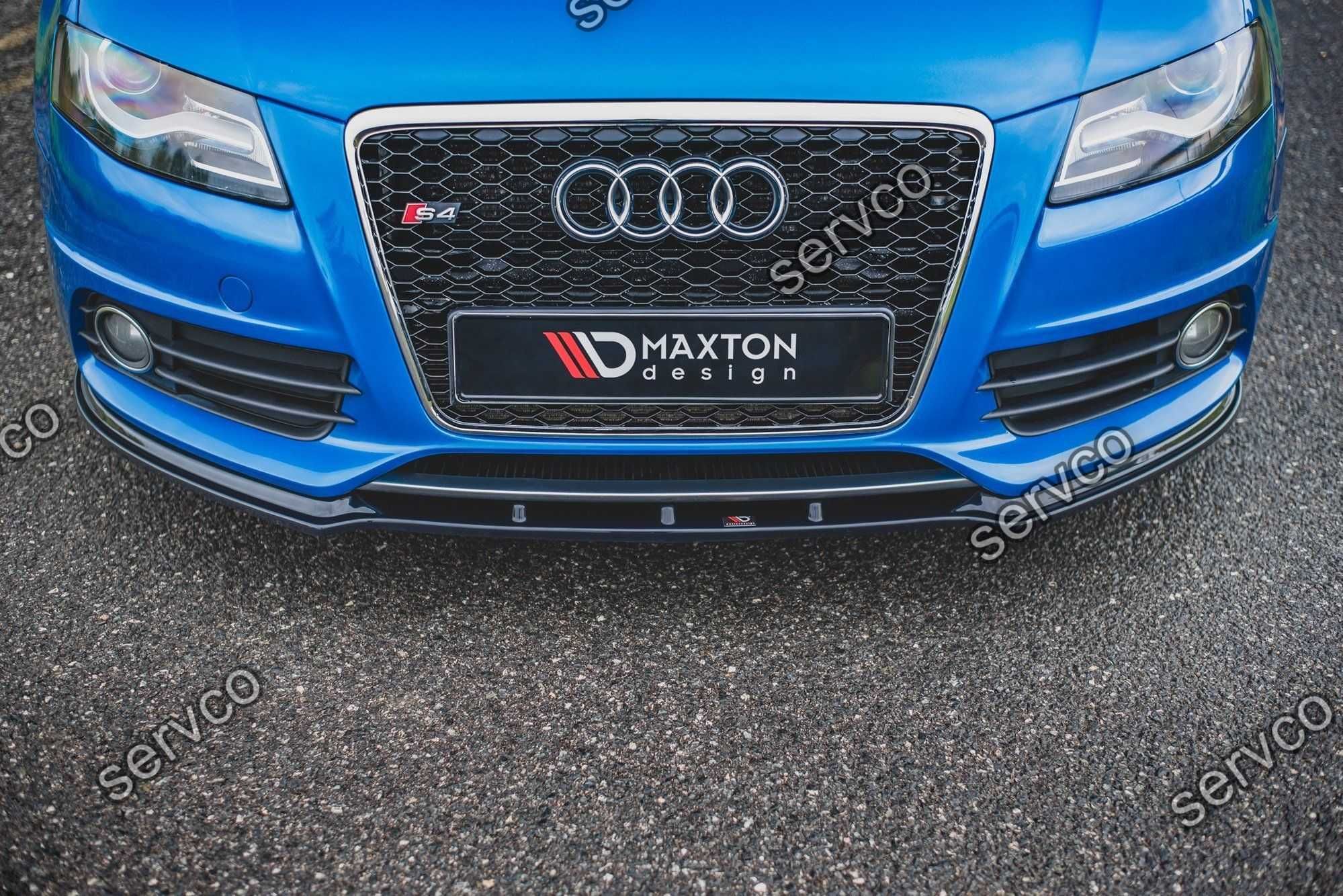 Prelungire bara fata Audi A4 Sline S4 B8 2008-2012 v5 - Maxton Design