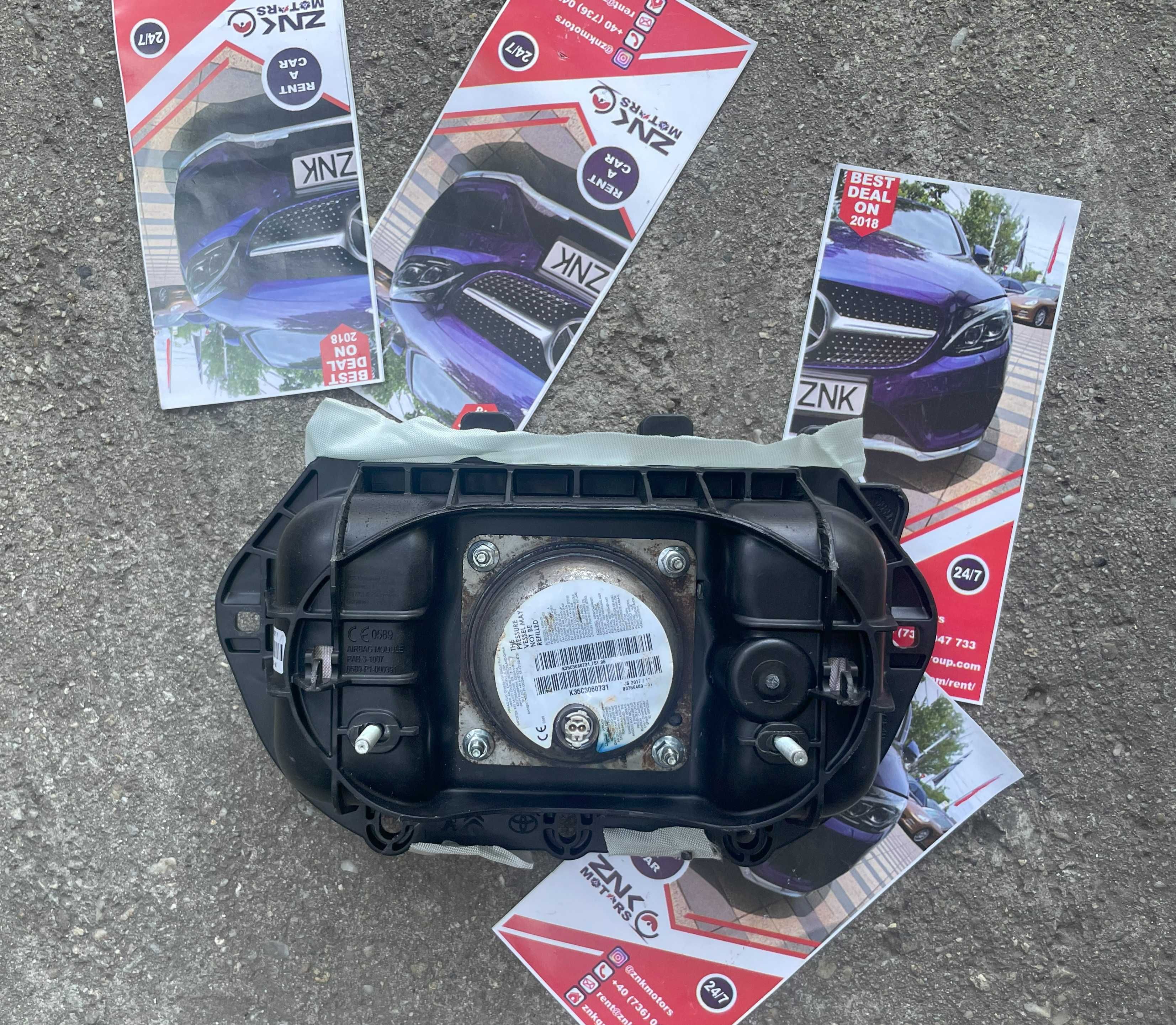 Peugeot Traveller Expert 4 - plansa de bord - kit airbag volan pasager