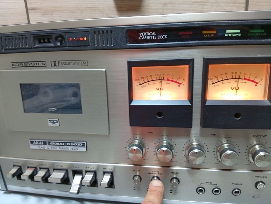 Akai GXC 510D casetofon deck vintage