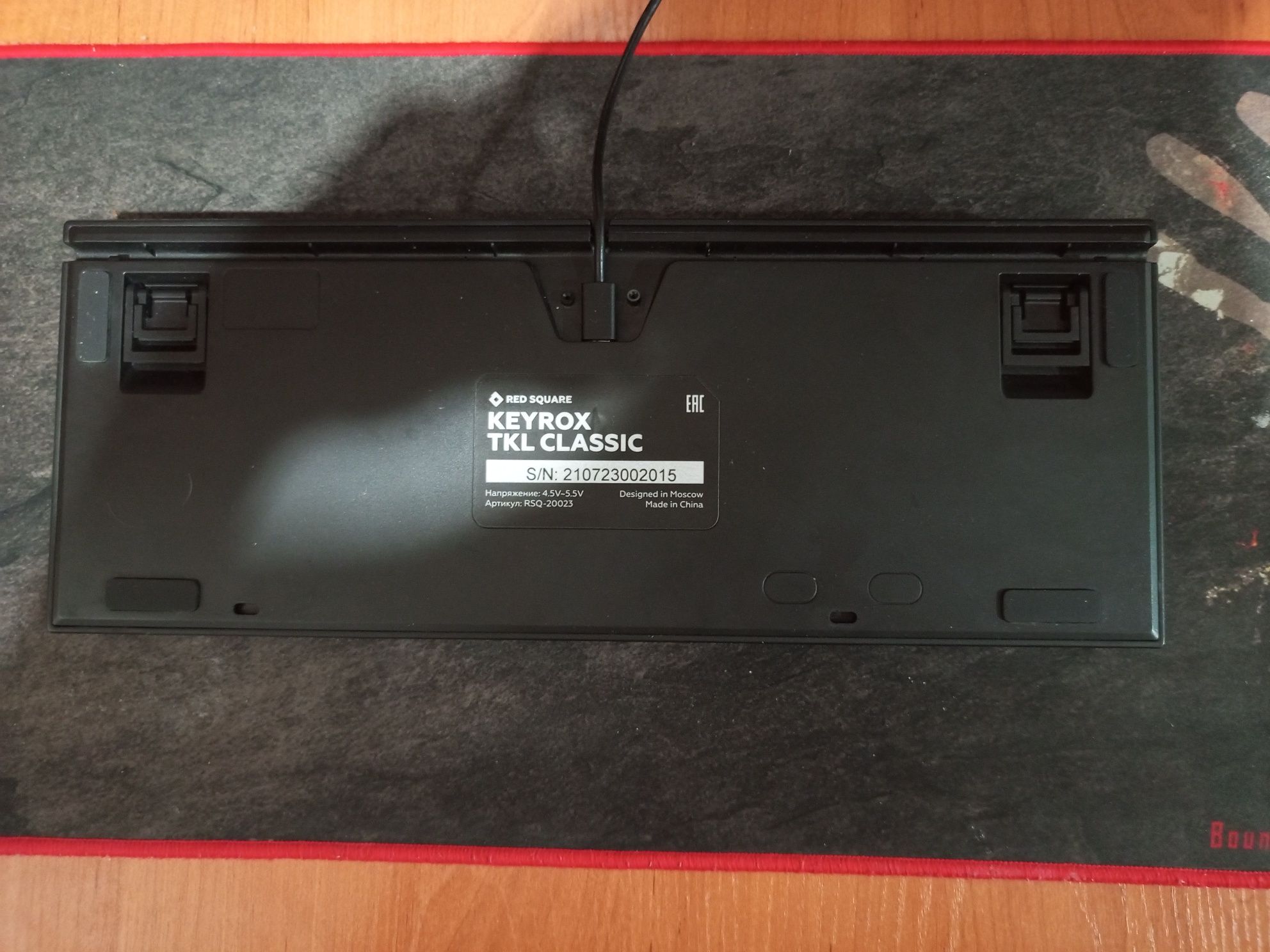 Продаю клавиатуру RED SQUARE KEYROX TKL CLASSIC в идеальном состоянии.